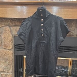 Marc Jacobs Black Casual Button Down Shirt